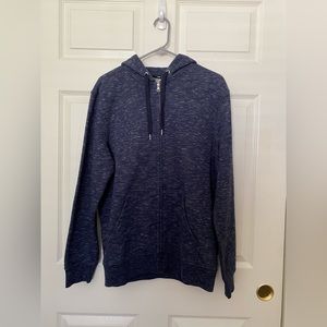 H&M Blue/Grey Hoodie, Size Medium